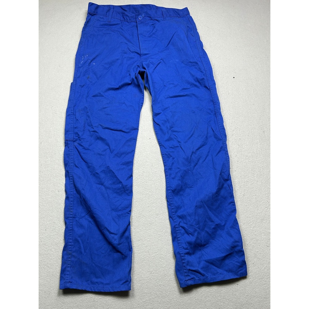 Unbranded Workwear Pants Polyester Cotton Blue 32x29 Mens